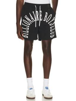Billionaire Boys Club - Sunrise Men Graphic Ripstop Nylon Shorts Black