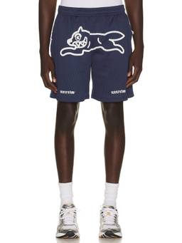 ICECREAM - Slurpee Men's Graphic Mesh Shorts Navy Blue