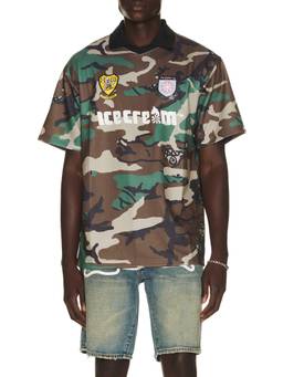 ICECREAM - Acid Men's Graphic Logo Soccer Jersey Multi-Color