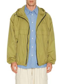 KAPPY DESIGN - Sun Guard Men's Hooded Ripstop Windcheater Olive