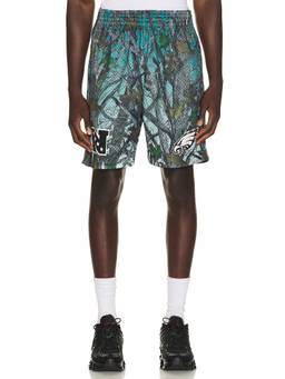 Mitchell & Ness - Philadelphia Eagles Men's Mesh Pull-On Shorts Multi-Color