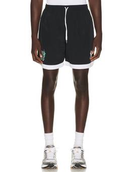 Mitchell & Ness - New York Yankees Men's Ripstop Drawstring Sports Shorts Black