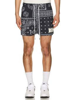 Ryoko Rain - Patch Collection Men's Drawstring Pocket Shorts Multi-Color