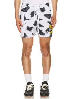 Ryoko Rain - Forever Inspired Men's Drawstring Mesh Shorts White