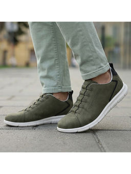 Bugatti - Romer Green Men SynthetiLifestyle Sneakers