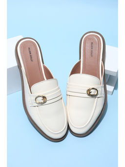 Allen Solly - Women White Casual Mules