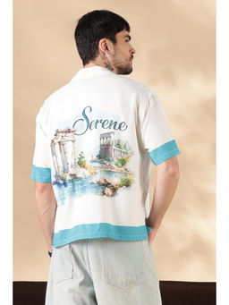 Eszett - Serene Boxy Oversized Casual Shirt