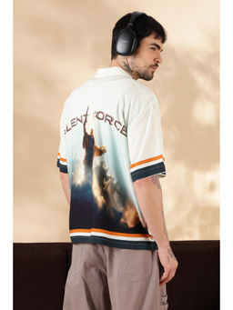 Eszett - Silent Force Oversized Casual Shirt