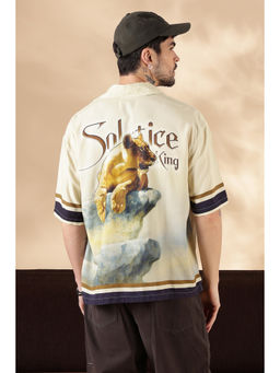 Eszett - Solstice King Oversized Casual Shirt