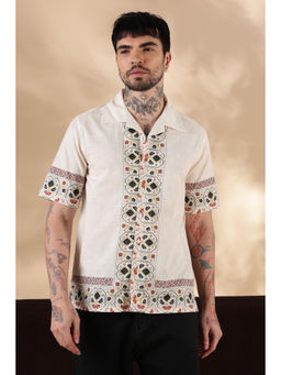 Eszett - Tribal Slob Printed Cuban Casual Shirt