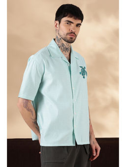 Eszett - Turtle Oversized Casual Shirt