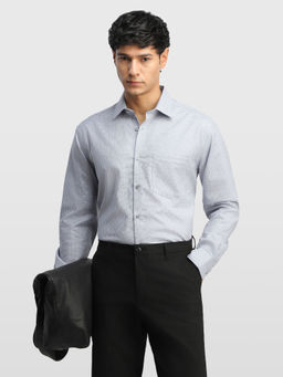 Arrow - Self Design Micro Checked Dobby Shirt