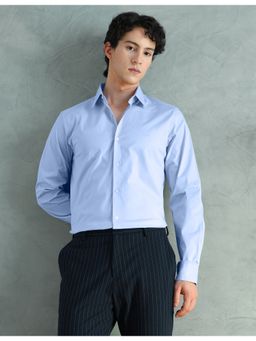 Arrow - Blue Cotton Solid Shirt