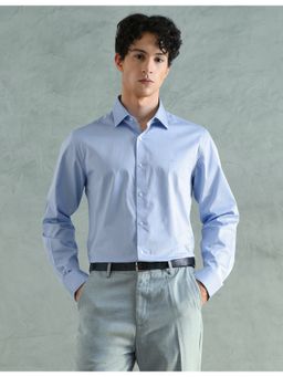 Arrow - Blue Cotton Solid Shirt