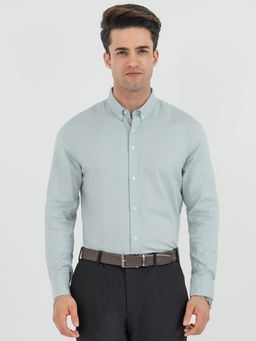 Red Tape - Green Cotton Solid Shirt