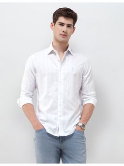 U.S. POLO ASSN. - Blue Cotton Stripes Shirt