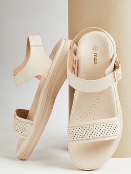 max - Women Cream Sandals