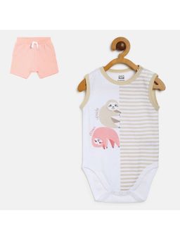 MINI KLUB - Baby Boys Multi Body Suit & Bottom (Set of 2)