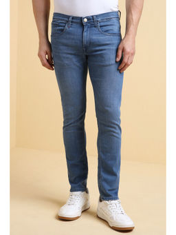 Allen Solly - Men Blue Slim Fit Light Wash Jeans