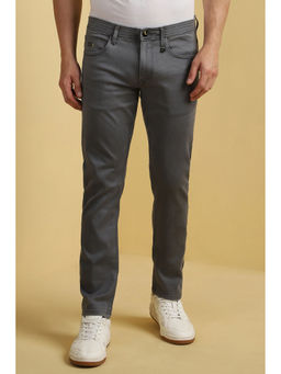 Allen Solly - Men Grey Slim Fit Light Wash Jeans