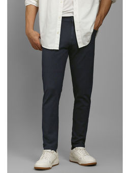 Louis Philippe - Men Navy Dark Slim Fit Jeans