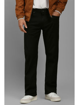 Louis Philippe - Men Black Dark Slim Fit Jeans