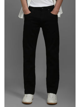 Louis Philippe - Men Black Dark Slim Fit Jeans