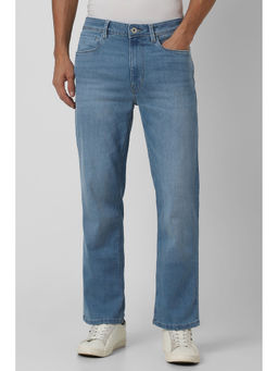Van Heusen - Men Blue Light Wash Straight Jeans