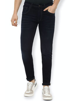 Van Heusen - Men Navy Dark Wash Skinny Fit Jeans