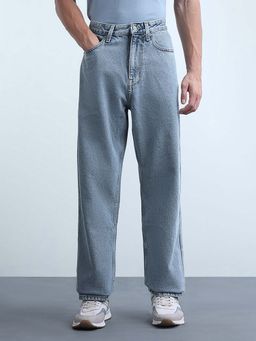 Flying Machine - Men's Cobain Loose Fit Light Washed Jeans