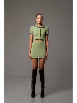 SOTBELLA - Sage Green Button Up Co-Ord (Set of 2)