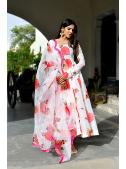 The Traditional Label - Noor Chanderi Suit (Set of 3)