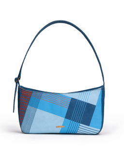 EcoRight - Blue Baguette Shoulder Bag