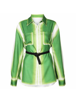 APPAPOP - Wear Your Green Shirt with Belt