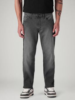 Levi's - Men 541 Charcoal-Grey Regular Fit Mid Rise Jeans