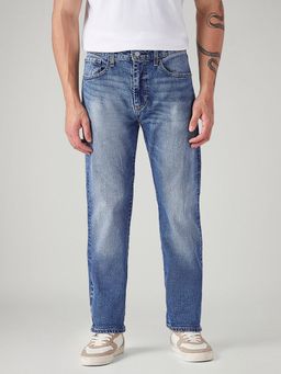 Levi's - Men 505 Blue Regular Fit Mid Rise Commuter Jeans