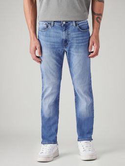 Levi's - Men 511 Light-Blue Slim Fit Mid Rise Commuter Jeans