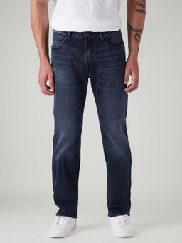 Levi's - Men 511 Dark-Blue Slim Fit Mid Rise Redloop Jeans