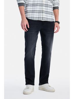 Snitch - Black Light Distressed Slim Casual Jeans for Men