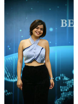 Orthodox - Blue Ari Crop Top