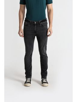 Crocodile - Grey Slim Fit Stretch Smoke Wash Jeans