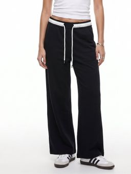 Outzidr - Black High Contrast Waist Pant