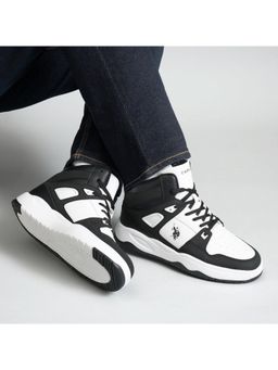 U.S. POLO ASSN. - BRUCE Men Mid Top Sneaker - Black