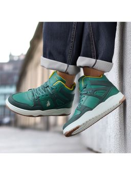 U.S. POLO ASSN. - BRUCE Men Mid Top Sneaker - Green