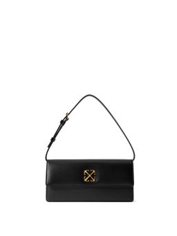 Off-White - Women's Solid Handbag - Black