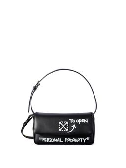 Off-White - Women's Printed Handbag - Black
