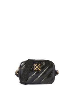 Off-White - Women's Texture Sling Bag - Black
