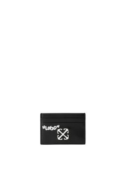 Off-White - Women's Card Holder - Black