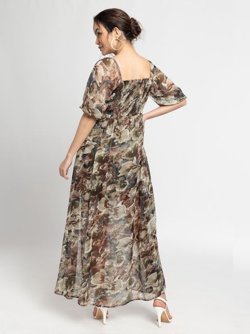 Buy JULO Enchanted Forest Maxi Dress (XS) Online