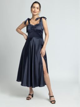JULO - Navy Nights Sweetheart Maxi Dress